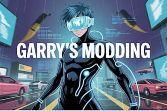 create and port your garrys mod, gmod characters, and garrys mod addons