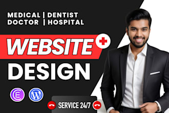 design professional medical and healthcare website