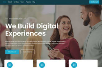 create wix, weebly website design, redesign wix website