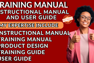 create training manual training course product manual training guide user manual