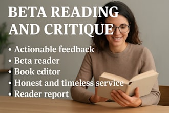 polish your story with detailed beta reading and critique