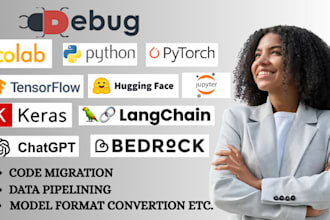 debug python tensorflow keras pytorch tensorflow hugging face langchain