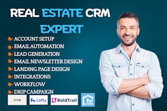 design real estate idx webiste lofty crm follow up boss boldtrail kvcore