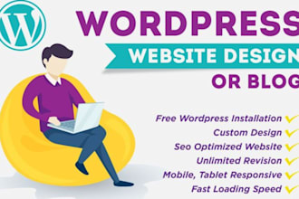design, redesign, customize, duplicate, revamp wordpress website with elementor