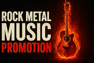 pitch and get your rock or metal music heard by 900 active playlist curators