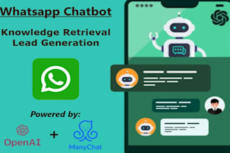 create a whatsapp chatbot, whatsapp bot, and whatsapp automation using manychat