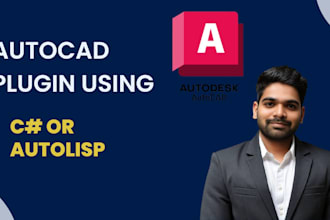 develop a professional autocad plugin in c sharp or autolisp