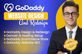 do godaddy website design ,godaddy website redesign, godaddy website development