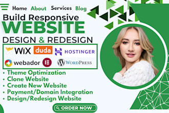 do hostinger wordpress website design  wix webador design wix website redesign