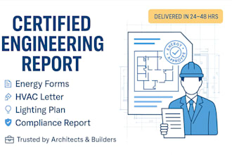 write professional energy modeling certified form lighting hvac envelope report