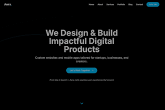 design clean, modern UI UX for your website or mobile app
