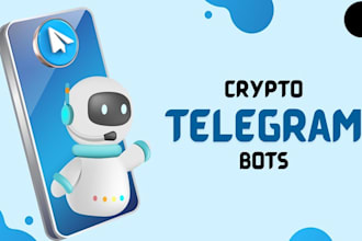 develop telegram crypto bot, telegram bot, telegram trading bot, solana crypto