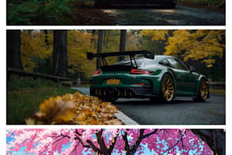 create attractive ai generated renders of automobiles