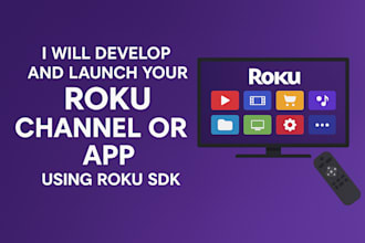 build a custom roku app or smart TV ott channel with sdk integration