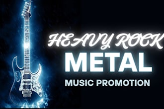 promote feature your heavy rock metal music to 1000 spotify playlist curators