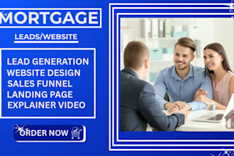 mortgage leads income tax leads mortgage website mortgage landing page
