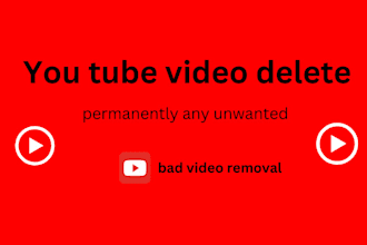 safely and permanently delete or remove unwanted youtube videos or channels