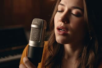 be your female vocalist songwriter and gospel singer