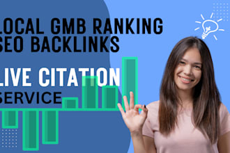 create manual local citation and directory submission for gmb ranking