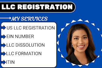 do llc registration, dissolve llc, itin, get ein for US and non US resident