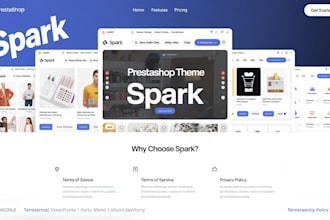 full prestashop setup with product upload, bug fixes, and SEO boost