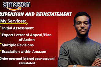 write amazon suspension appeal letter plan of action amazon reinstatement