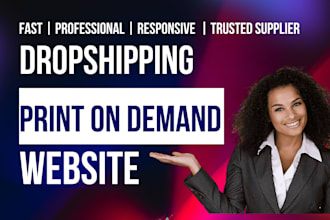 shopify website print on demand store chinese pod dropshipping printy6 yoycol