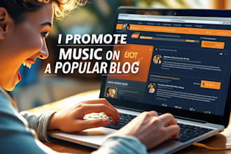 promote your music on popular blog