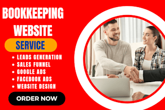 build a bookkeeping website accounting website tax website