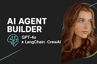 build or integrate a custom ai agent openai, langchain crewai for your business