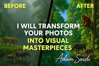 transform your photos with stunning before and after edits