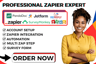 zapier integration docusign jotform reipeply  pandadoc survey monkey zoho crm