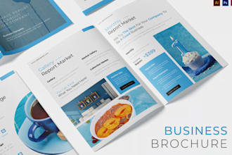 beautiful brand promotion brochure business product catalog marketing collateral