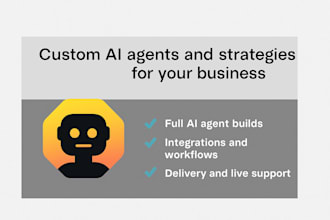 custom ai agents and strategies to grow your business