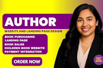 design author website, ebook website, book author website, ebook landing page