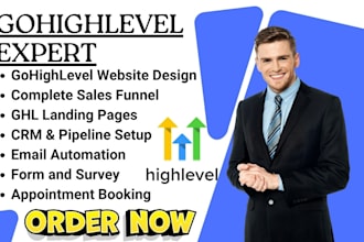 build gohighlevel website gohighlevel sales funnel ghl landing page automation