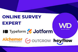 online survey typeform heyflow jotform outgrow questionnaire fillable form
