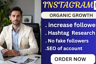 instagram marketing organic growth social media manager facebook marketing