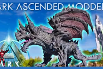 create custom game mods for ark survival ascended and unreal engine 4,5