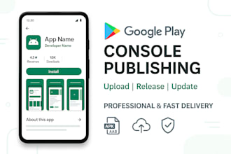 professionally publish your app on google play console
