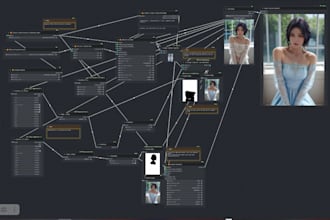 create ai influencer flux lora with stable diffusion and comfyui workflow
