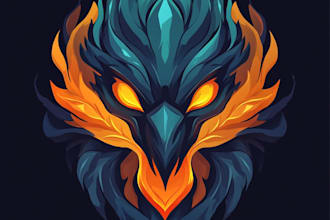 design awesome rpg fantasy or sci fi logo for you