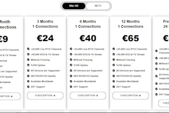 create iptv website and rebrand iptv app