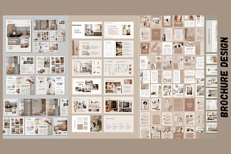 write and design a brochure flyer or booklet in bifold trifold or leaflet format