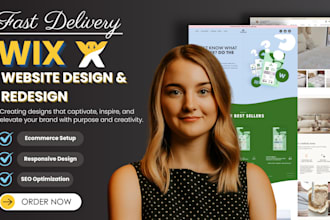 build wix website design wix redesign wix ecommerce wix landing page wix studio