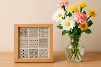 add your image into a photo frame for your online shop