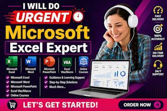do your microsoft excel ,ms word assignments, projects and modules