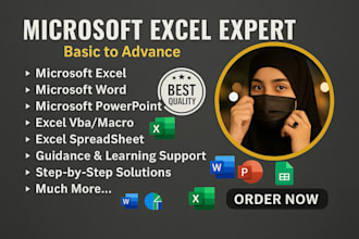 do your microsoft excel ,ms word assignments, project and modules urgently