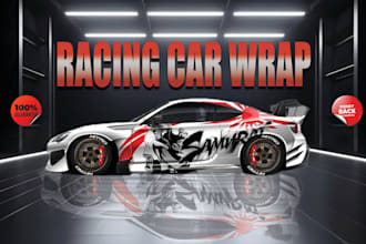 design racing car, sports car, and your dream car