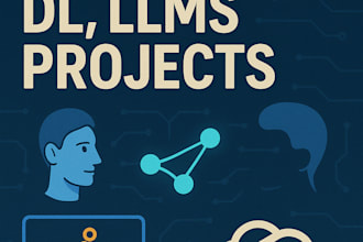 do CV, yolo, machine learning deep learning, llms projects